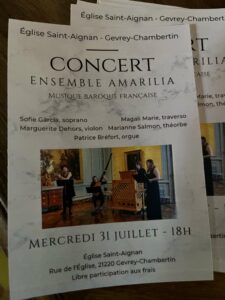 Concert Amarilia