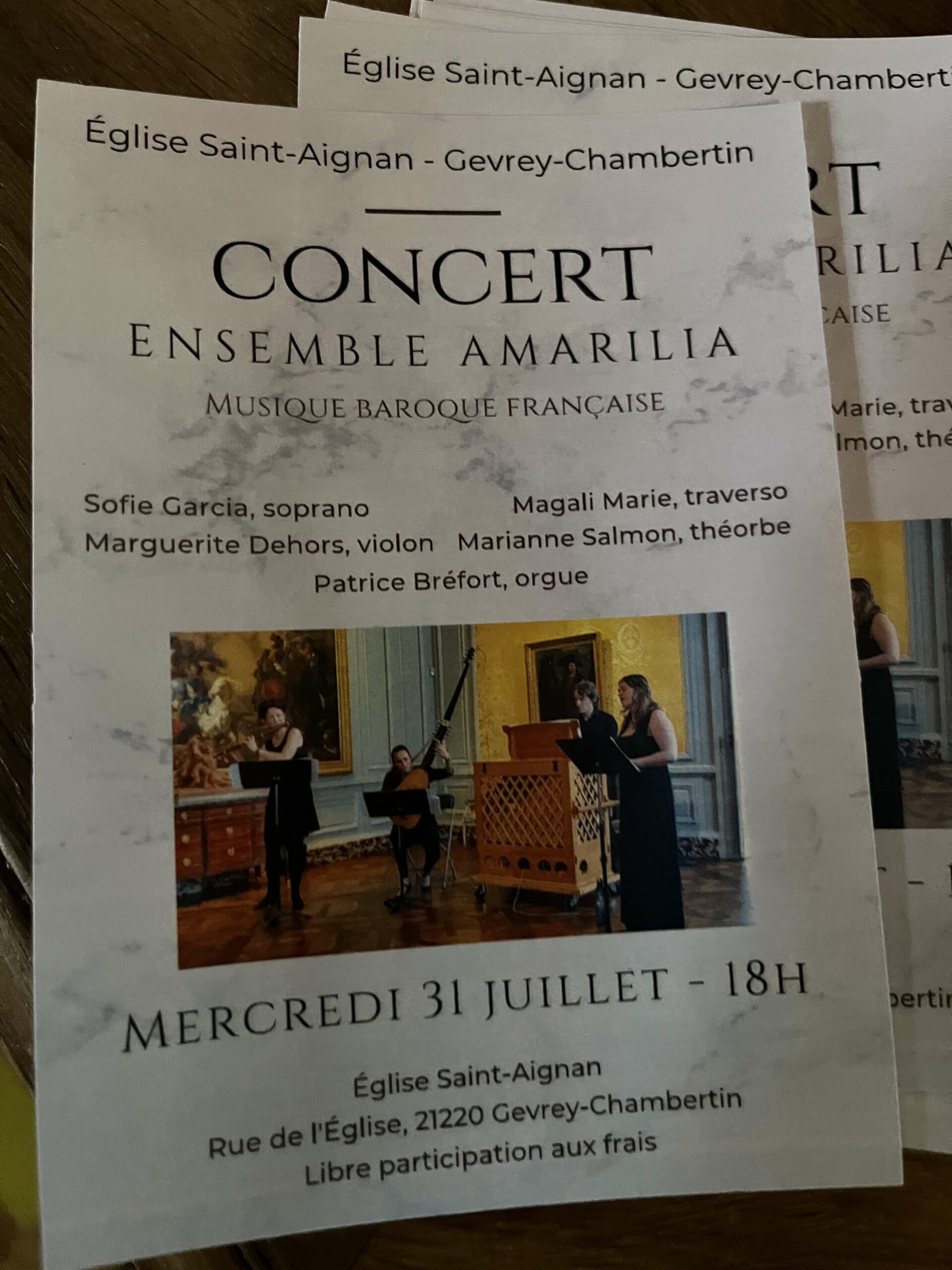 Concert Amarilia