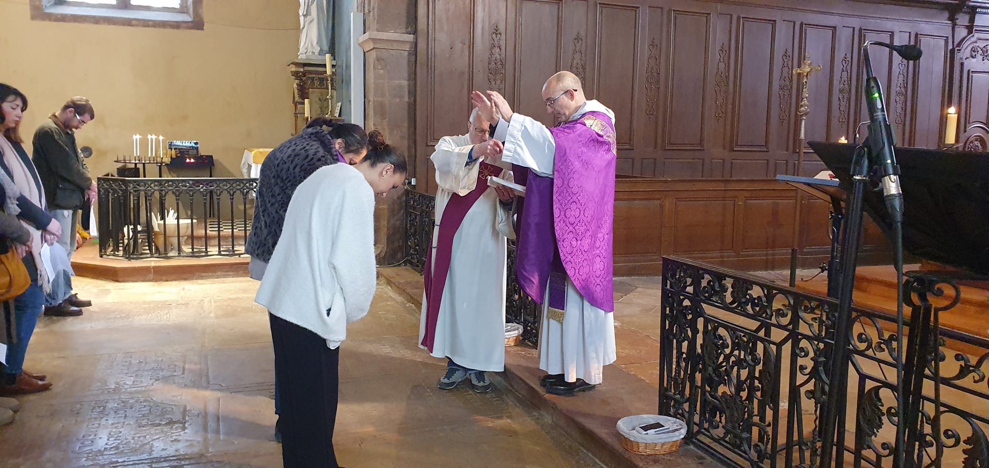Premier scrutin des catéchumènes de la paroisse